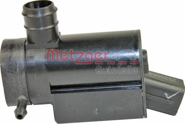 Metzger 2220068 - Водяной насос, система очистки окон autosila-amz.com