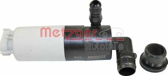 Metzger 2220089 - Водяной насос, система очистки окон autosila-amz.com