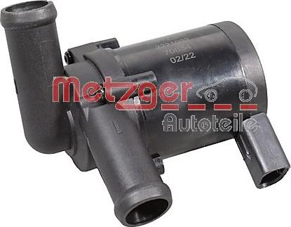 Metzger 2221092 - Дополнительный водяной насос autosila-amz.com