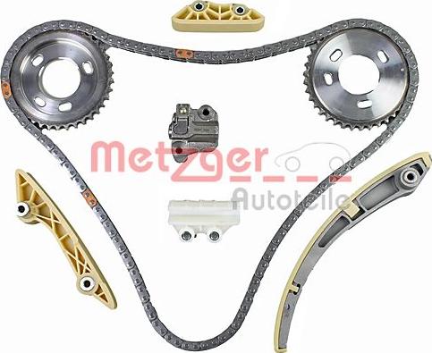 Metzger 7490048 - Комплект цепи привода распредвала autosila-amz.com