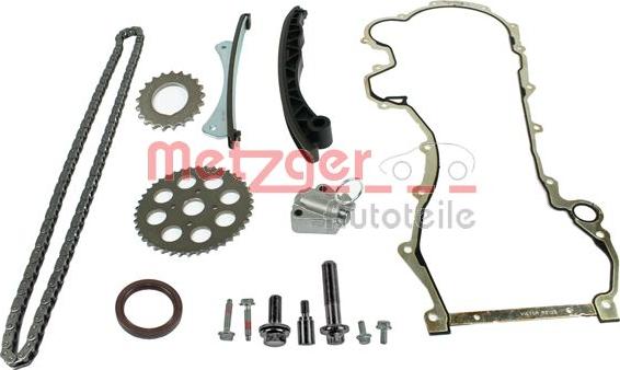 Metzger 7500009 - Комплект цели привода распредвала ! \ALFA ROMEO, CHEVROLET, CITROEN, FIAT, FORD, LANCIA, OPEL, PEUGE autosila-amz.com