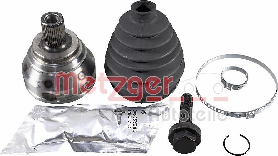 Metzger 7110203 - Шарнирный комплект, ШРУС, приводной вал autosila-amz.com