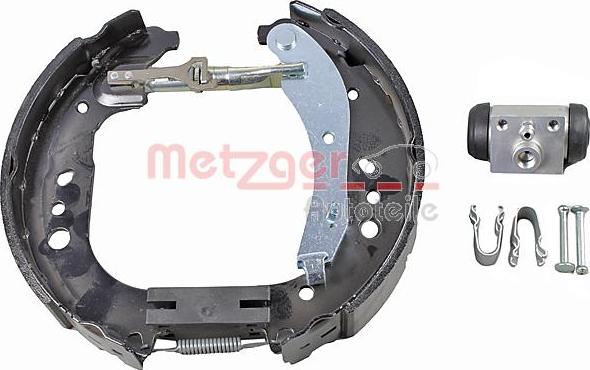 Metzger KV 9604 - Комплект тормозных колодок, барабанные autosila-amz.com