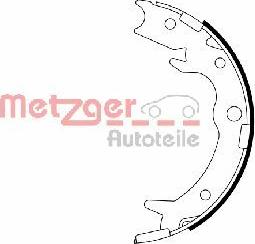 Metzger MG 991 - Комплект тормозов, ручник, парковка autosila-amz.com
