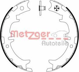 Metzger MG 958 - Комплект тормозов, ручник, парковка autosila-amz.com