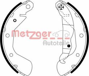 Metzger MG 953 - Комплект тормозных колодок, барабанные autosila-amz.com