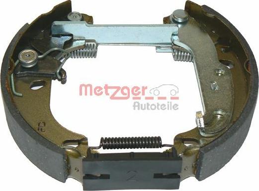 Metzger MG 976V - Комплект тормозных колодок, барабанные autosila-amz.com