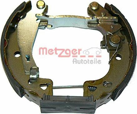 Metzger MG 429V - Комплект тормозных колодок, барабанные autosila-amz.com