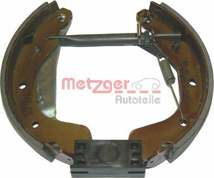 Metzger MG 563V - Комплект тормозных колодок, барабанные autosila-amz.com