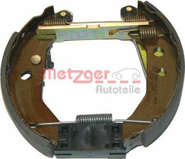 Metzger MG 501V - Комплект тормозных колодок, барабанные autosila-amz.com
