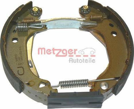 Metzger MG 508V - Комплект тормозных колодок, барабанные autosila-amz.com