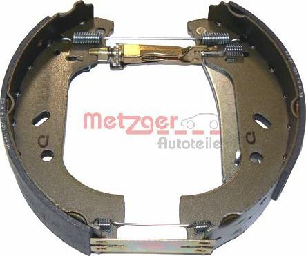 Metzger MG 600V - Комплект тормозных колодок, барабанные autosila-amz.com