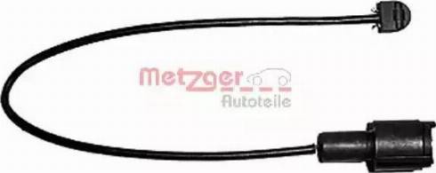 Metzger WK 17-058 - Сигнализатор, износ тормозных колодок autosila-amz.com