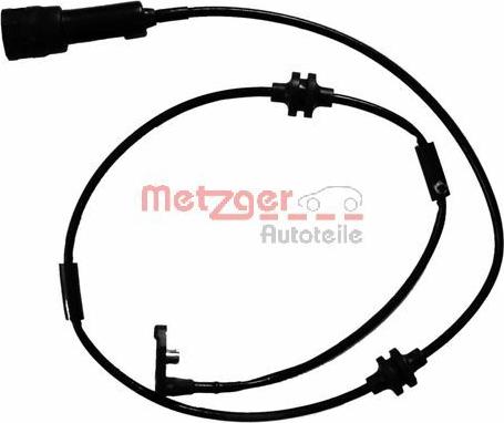 Metzger WK 17-036 - Сигнализатор, износ тормозных колодок autosila-amz.com