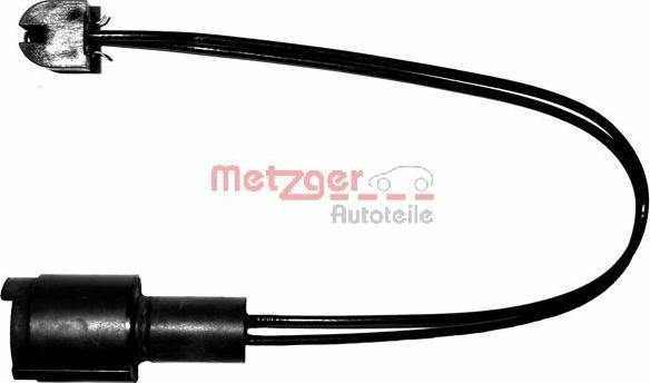 Metzger WK 17-020 - Сигнализатор, износ тормозных колодок autosila-amz.com