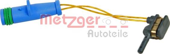 Metzger WK 17-294 - Сигнализатор, износ тормозных колодок autosila-amz.com