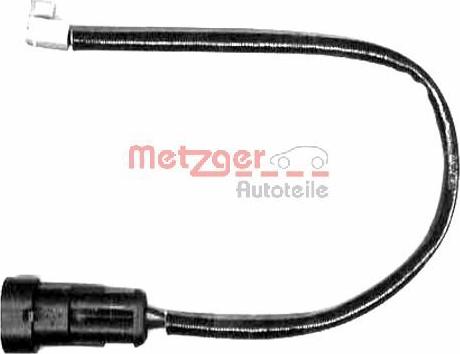 Metzger WK 17-202 - Сигнализатор, износ тормозных колодок autosila-amz.com