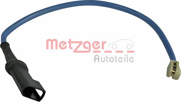 Metzger WK 17-287 - Сигнализатор, износ тормозных колодок autosila-amz.com