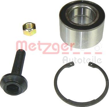 Metzger WM 997 - Комплект подшипника ступицы колеса autosila-amz.com