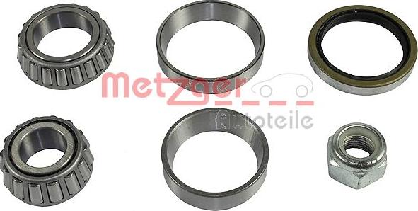 Metzger WM 602 - Комплект подшипника ступицы колеса autosila-amz.com