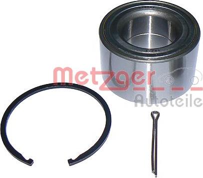 Metzger WM 1129 - Комплект подшипника ступицы колеса autosila-amz.com