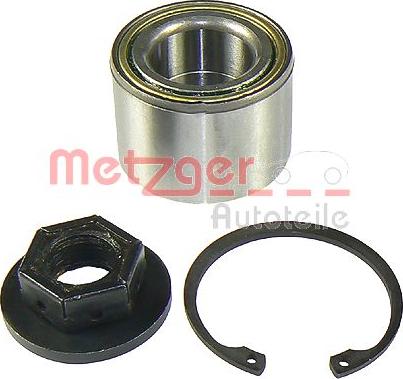 Metzger WM 1128 - Комплект подшипника ступицы колеса autosila-amz.com