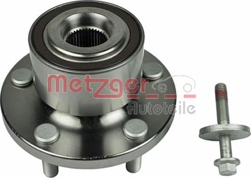 Metzger WM 1371 - Комплект подшипника ступицы колеса autosila-amz.com