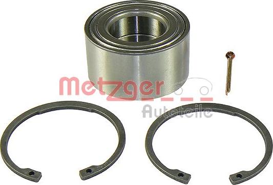 Metzger WM 878 - Комплект подшипника ступицы колеса autosila-amz.com