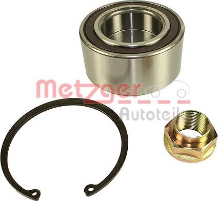 Metzger WM 3961 - Комплект подшипника ступицы колеса autosila-amz.com