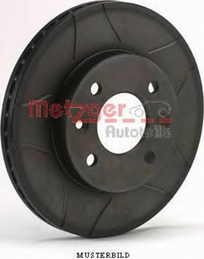 Metzger X24850 - Тормозной диск autosila-amz.com