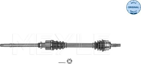 Meyle 40-14 498 0042 - Приводной вал autosila-amz.com