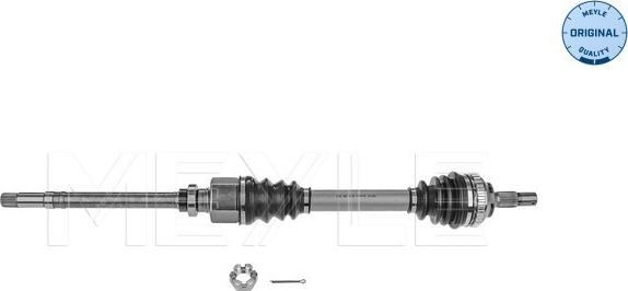 Meyle 40-14 498 0039 - Приводной вал autosila-amz.com