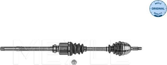 Meyle 40-14 498 0035 - Приводной вал autosila-amz.com