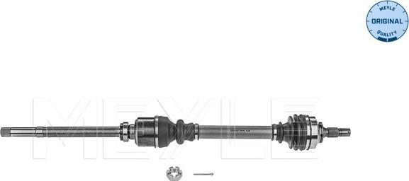 Meyle 40-14 498 0032 - Приводной вал autosila-amz.com