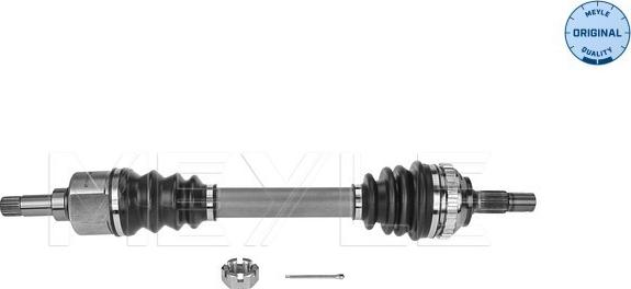 Meyle 40-14 498 0078 - Приводной вал autosila-amz.com