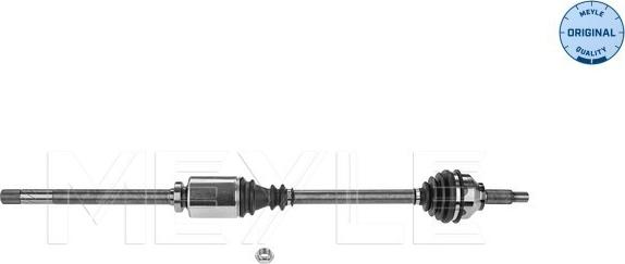 Meyle 614 498 0036 - Приводной вал autosila-amz.com