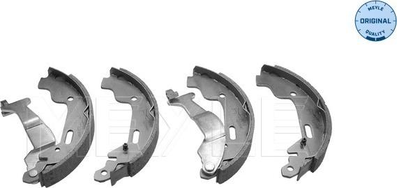 Meyle 614 533 0003 - Комплект тормозных колодок, барабанные autosila-amz.com