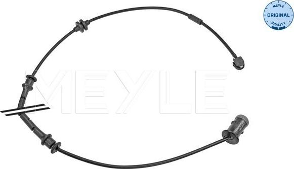 Meyle 614 527 0001 - Сигнализатор, износ тормозных колодок autosila-amz.com