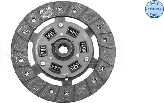 Meyle 617 200 2400 - Диск сцепления, фрикцион autosila-amz.com