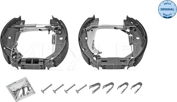 Meyle 014 533 0016/K - Комплект тормозных колодок, барабанные autosila-amz.com