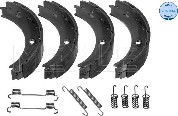 Meyle 014 042 0402/S - Комплект тормозов, ручник, парковка autosila-amz.com