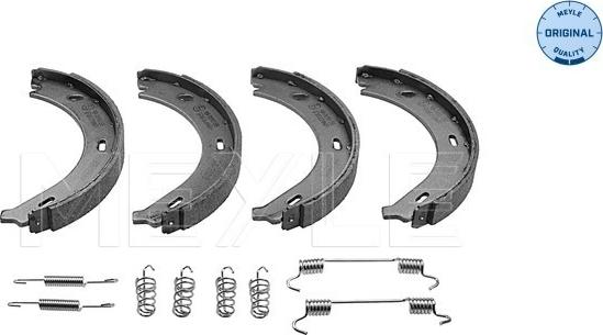 Meyle 014 042 0602/S - Комплект тормозов, ручник, парковка autosila-amz.com