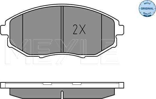 Meyle 025 248 6417/W - 025 248 6417/W_колодки дисковые задн.!\ Volvo 240-960/S70/V70 2.0-3.0 74> autosila-amz.com