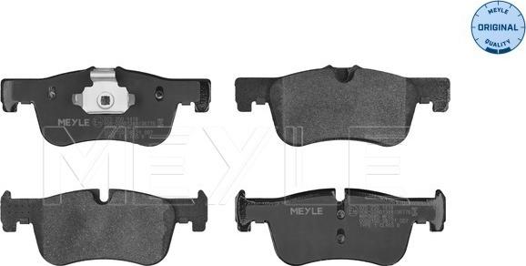 Meyle 025 250 1418 - Тормозные колодки дисковые BMW 1 (F20/F21)/3(F30) 114-118 10- перед. компл. autosila-amz.com