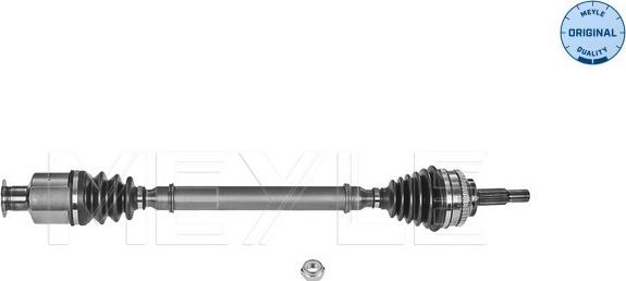 Meyle 16-14 498 0117 - Приводной вал autosila-amz.com