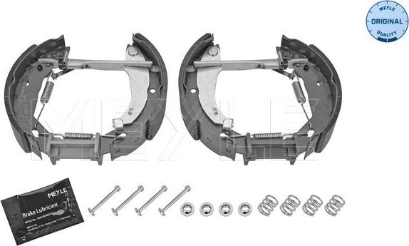 Meyle 16-14 533 0005/K - Комплект тормозных колодок, барабанные autosila-amz.com