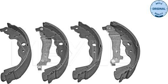 Meyle 16-14 533 0016 - Комплект тормозных колодок, барабанные autosila-amz.com