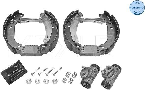 Meyle 16-14 533 0028 - Комплект тормозных колодок, барабанные autosila-amz.com