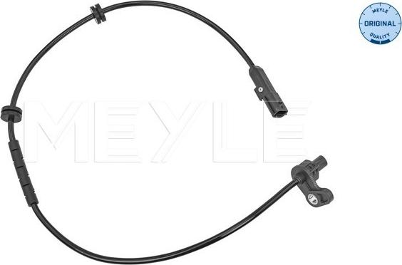 Meyle 16-14 899 0025 - Датчик ABS, частота вращения колеса autosila-amz.com