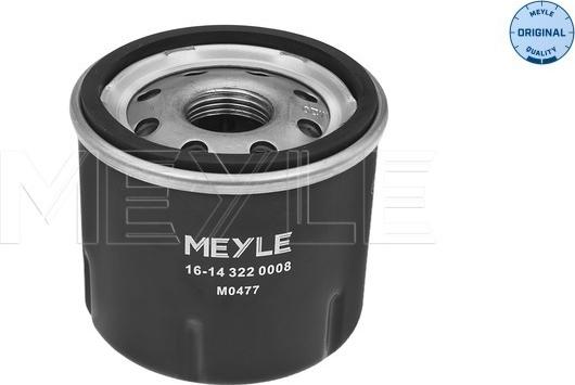 Meyle 16-14 322 0008 - Масляный фильтр autosila-amz.com